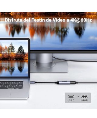 Adaptador USB C a HDMI 4K 60Hz UGREEN