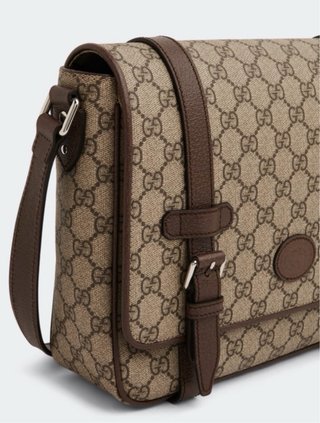 Borsa Gucci GG Supreme Beige/Ebano