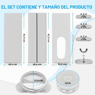Kit Sello Ventana A/A 13cm