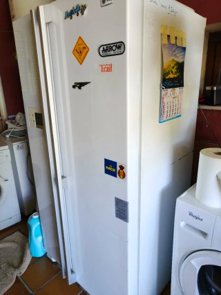 Frigorífico doble puerta blanco