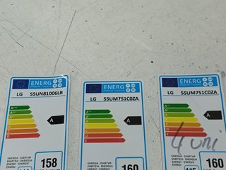 LG55UM751C0ZA, KIT TIRAS LED nuevas, (ref,53)
