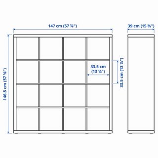 Estantería Kallax Ikea Blanca