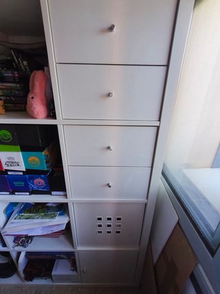 Estantería Kallax Ikea Blanca