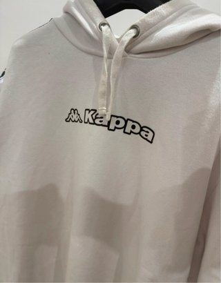 Felpa Kappa Omini Banda Bianco