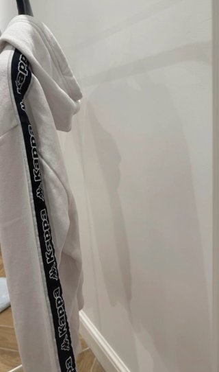 Felpa Kappa Omini Banda Bianco