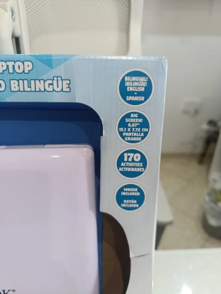 Lexibook Ordenador Portátil Educativo Bilingüe