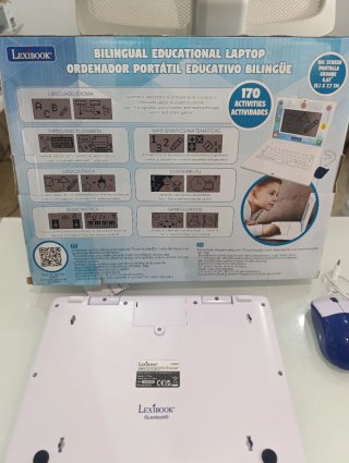 Lexibook Ordenador Portátil Educativo Bilingüe