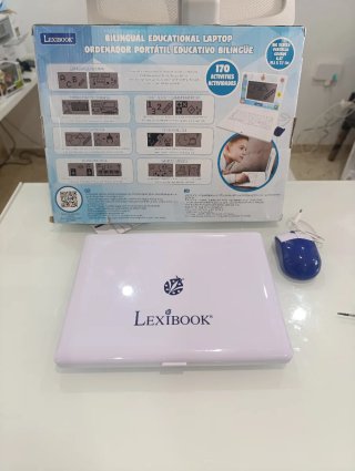Lexibook Ordenador Portátil Educativo Bilingüe