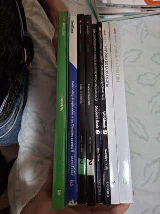 Libros de texto 2o de Bachillerato