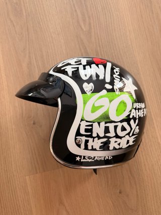 Casco Moto Ls2 Diseño Go Enjoy The Ride