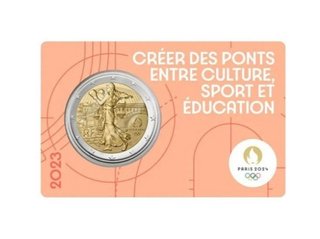 Coincard 2 euro Francia 2023. Vendo