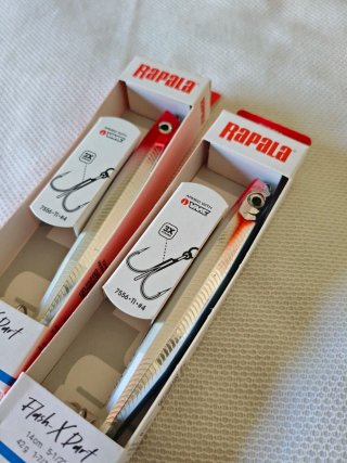 2x Rapala Flash X-Dart Señuelos Pesca