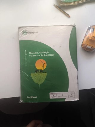 Biología, Geología y Ciencias Ambientales 1 Bac...