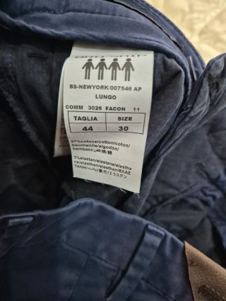 Pantaloni Bro-Ship L Blu