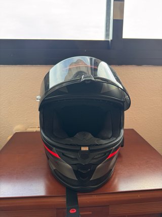 Casco Scorpion R1 con Intercomunicador Ejeas V6