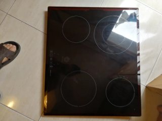 Placa vitrocerámica 4 fuegos