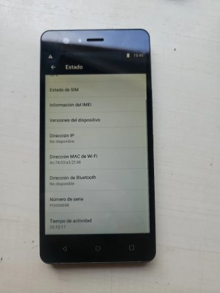 BQ Aquaris M5 Negro