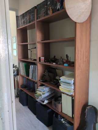 2 Estanterías Librerías de madera