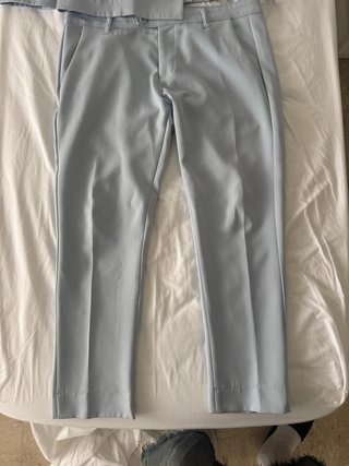 Completo elegante azzurro