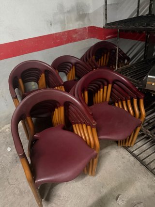 Sillas de salón para restaurantes (8€)