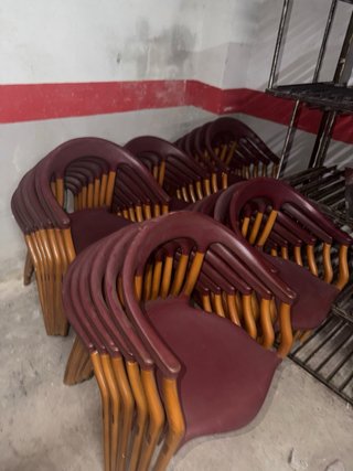 Sillas de salón para restaurantes (8€)
