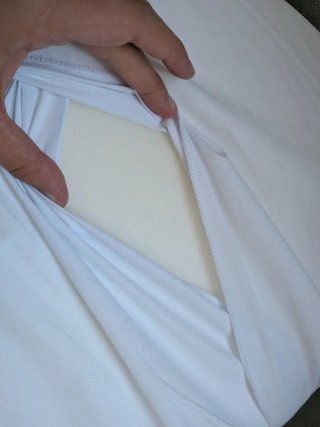 Colchón para moisés blanco