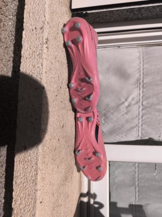 Botas de fútbol Nike Air Zoom rosas