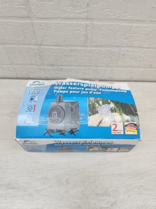 Bomba de agua estanque Pontec PondoCompact 1200