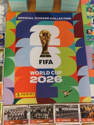 Colección completa Panini Mundial 2026 + UPDATE