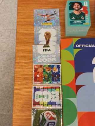 Colección completa Panini Mundial 2026 + UPDATE