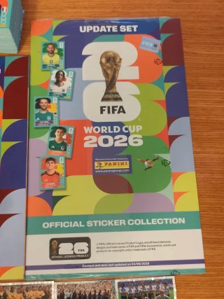 Colección completa Panini Mundial 2026 + UPDATE