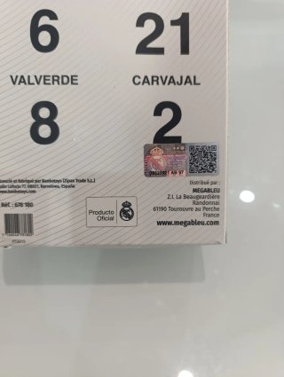 Figura de Acción Real Madrid Mbappé 10