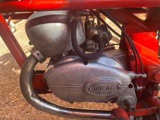 Mini Moto Ducati Roja