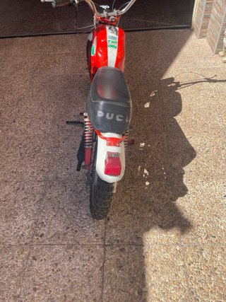 Mini Moto Ducati Roja