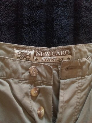 Pantaloncini da donna verde chiaro per escursionismo NEW CARO