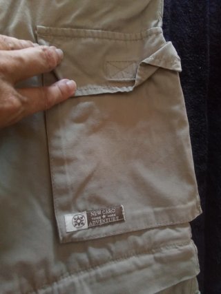 Pantaloncini da donna verde chiaro per escursionismo NEW CARO