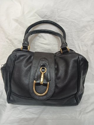 Bolso Louis Vuitton Cuero Marrón y Dorado