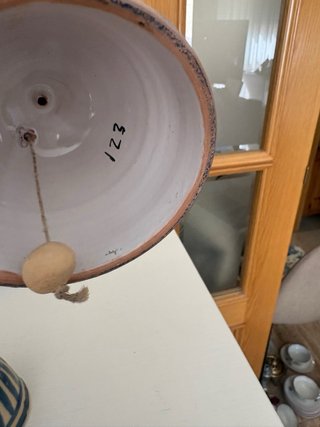 Set di 4 campane in ceramica