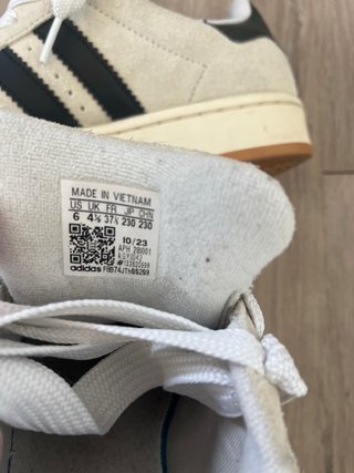 Zapatillas Adidas Campus 00s Beige/Negro talla 37