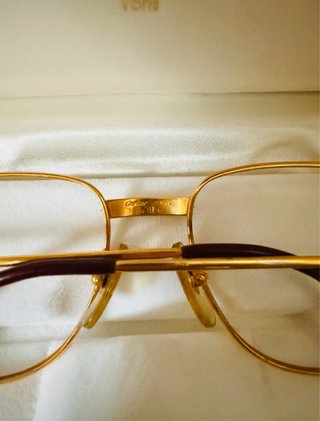 Occhiali Cartier Vintage Oro full set