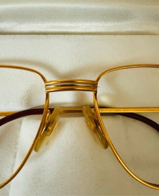 Occhiali Cartier Vintage Oro full set