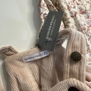 Set neonata Bamboom salopette e maglia Taglia 3m