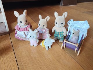 Lote Sylvanian Families con caja original