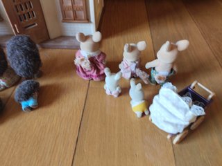 Lote Sylvanian Families con caja original