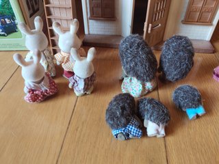 Lote Sylvanian Families con caja original