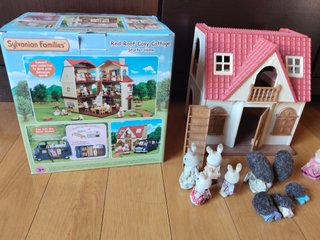 Lote Sylvanian Families con caja original