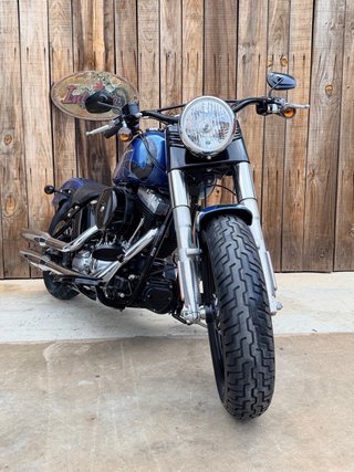 Harley Davidson Softail Slim Azul