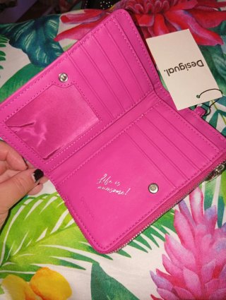 ( NUEVA ) CARTERA DESIGUAL ROSA