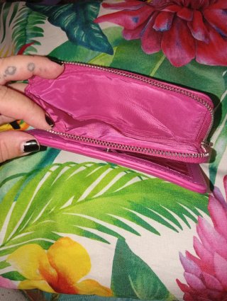 ( NUEVA ) CARTERA DESIGUAL ROSA