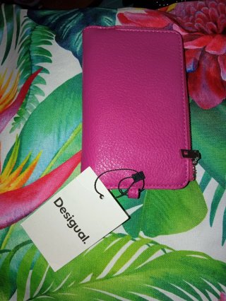 ( NUEVA ) CARTERA DESIGUAL ROSA